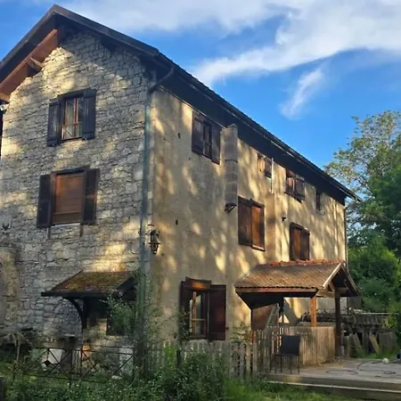 In An Authentic Water Mill Condamine (Ain)